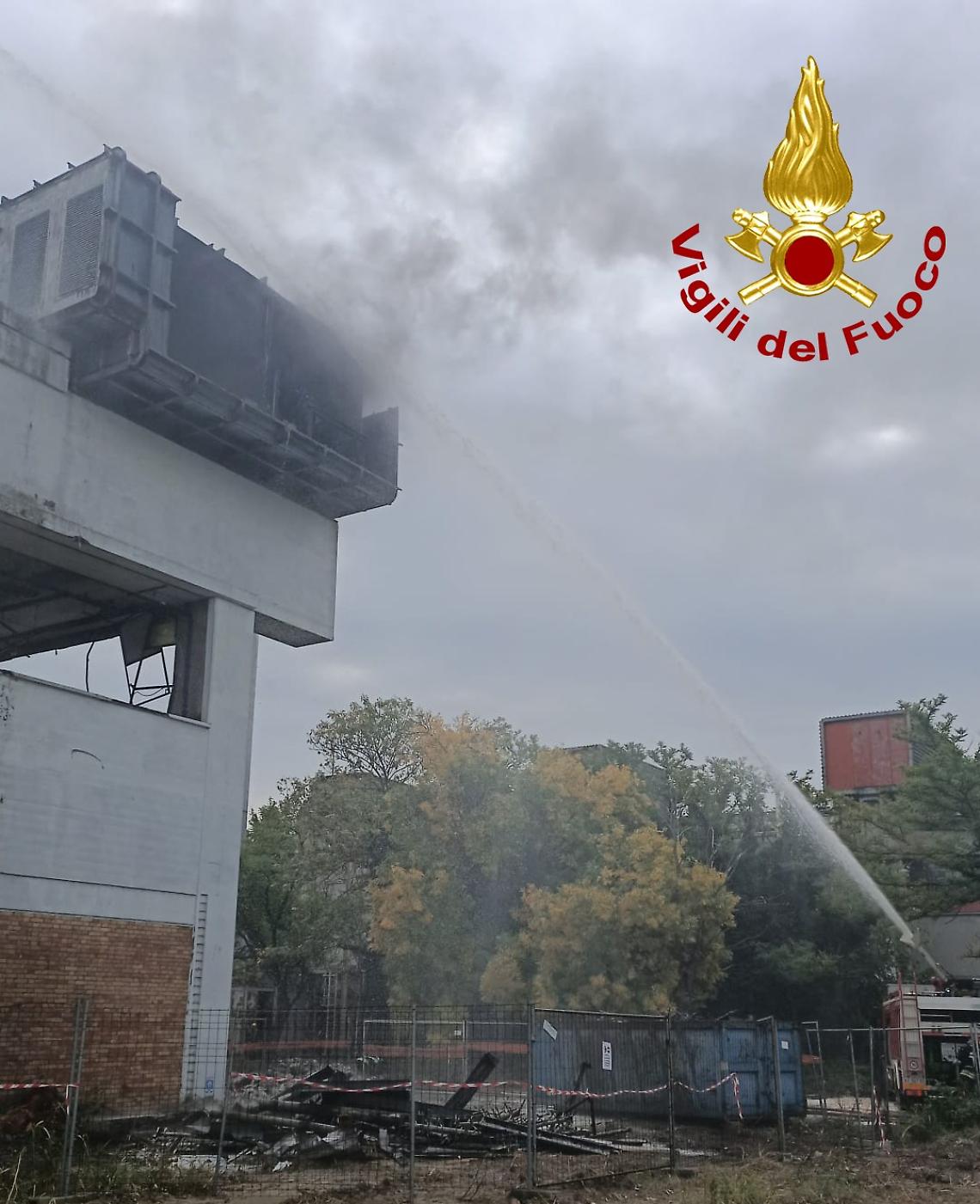incendio via Malcontenta Venezia