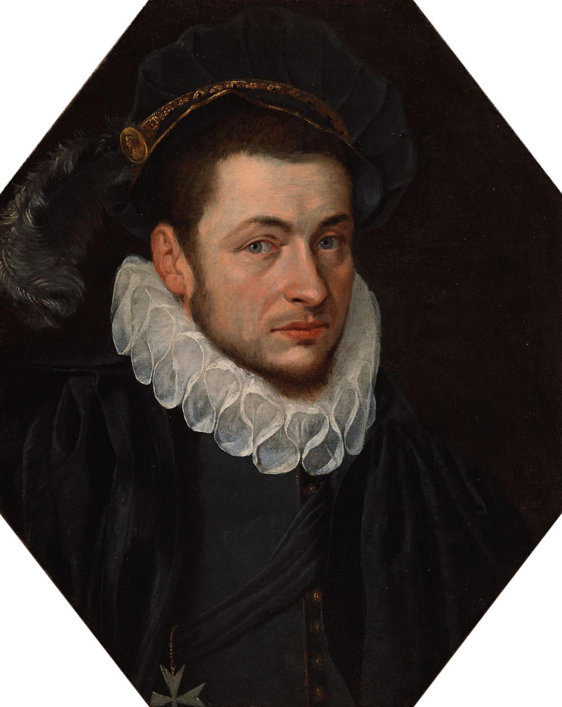 7.1.-Francesco-Dal-Ponte-il-Giovane-Ritratto-di-un-cavaliere-di-Malta-1590-ca. Bassano