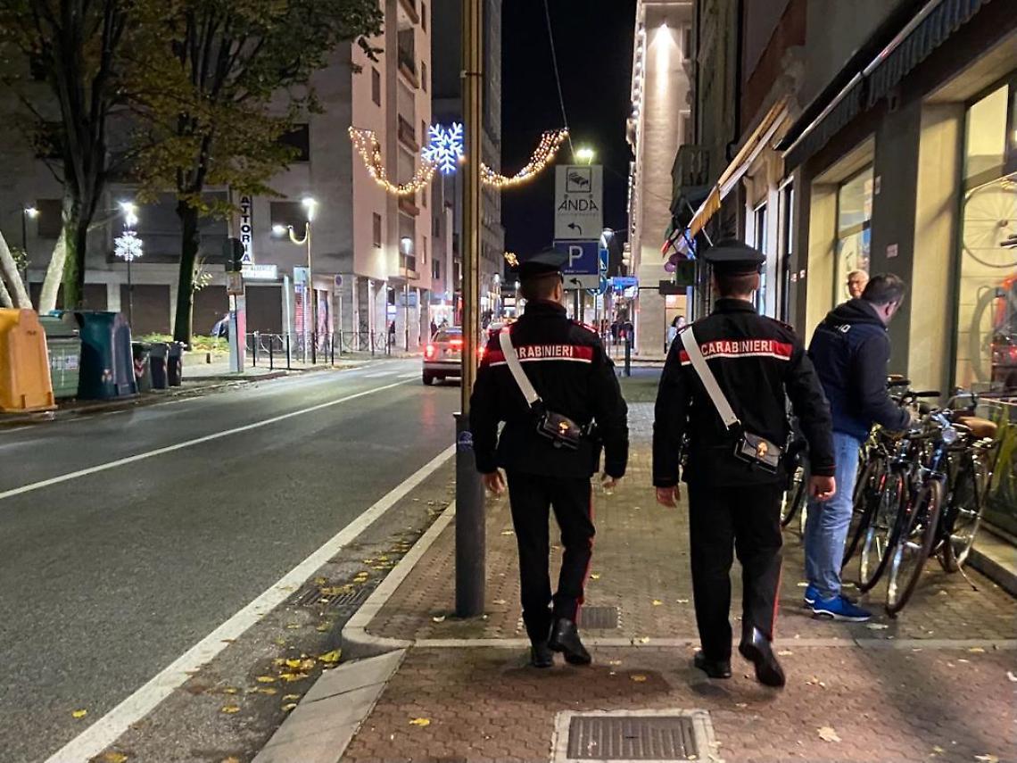 Foto Carabinieri via Piave