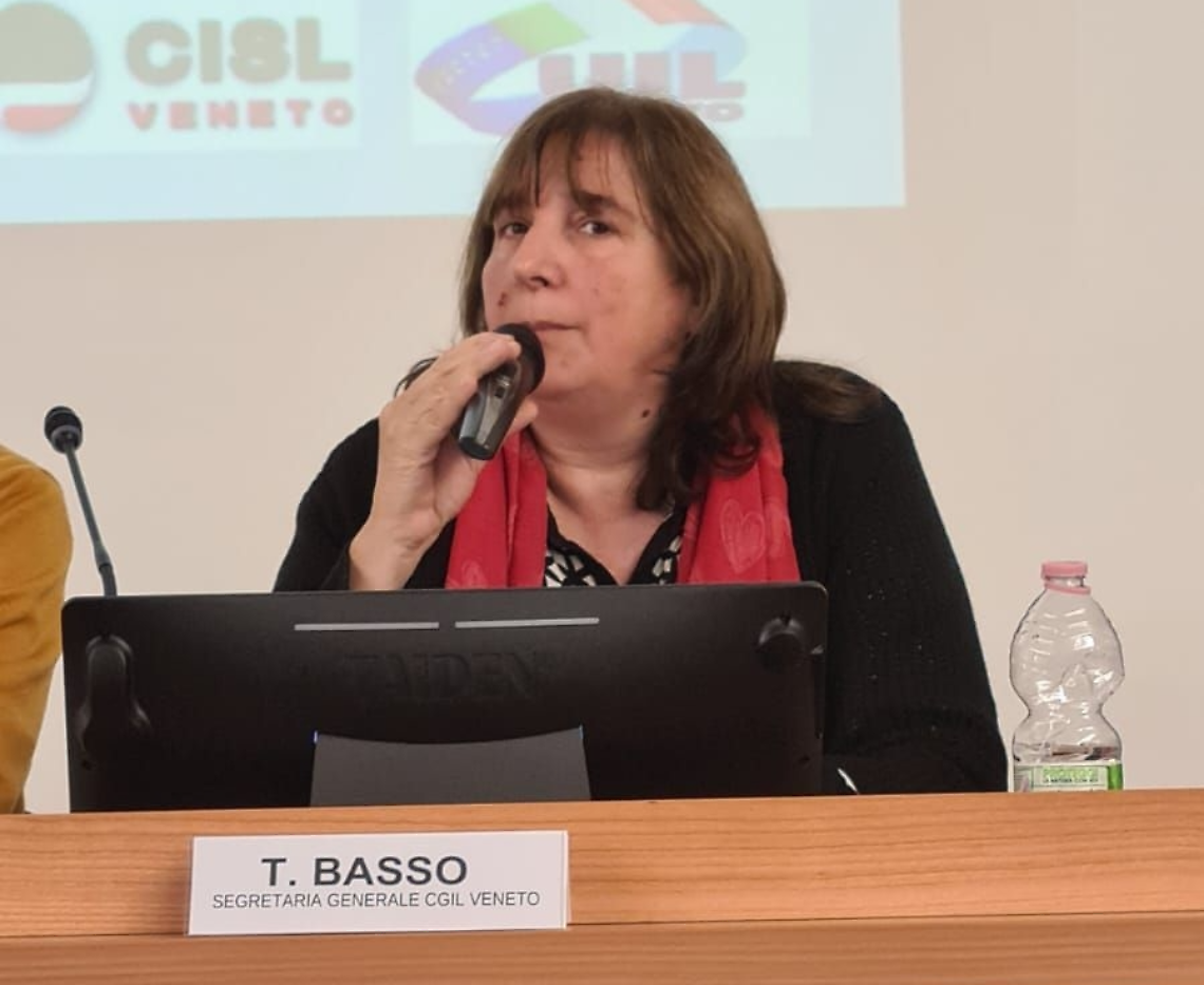 Sciopero Generale, Tiziana Basso (Cgil Veneto): "La protesta è contro una legge di bilancio sbagliata che ignora le esigenze di lavoratori, pensionati e famiglie"