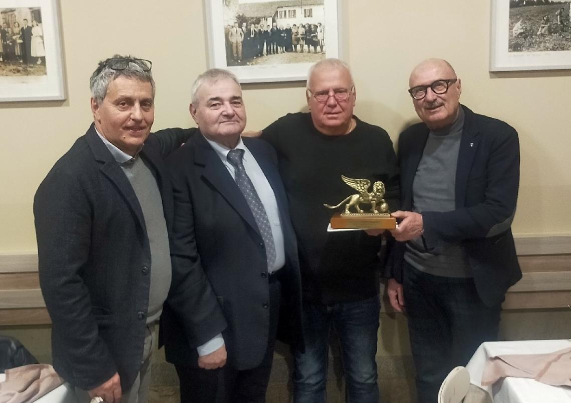 da sinistra, Giuseppe Nasti, Roberto Bacchiega, Luciano Genovese, Giuseppe Ruzza
