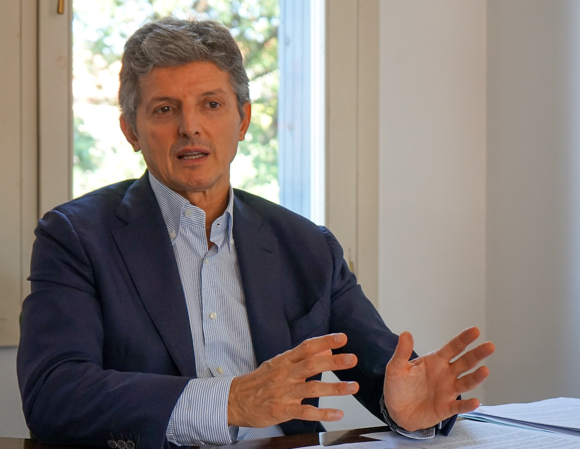 Il senatore Andrea Martella, segretario del Partito Democratico Veneto