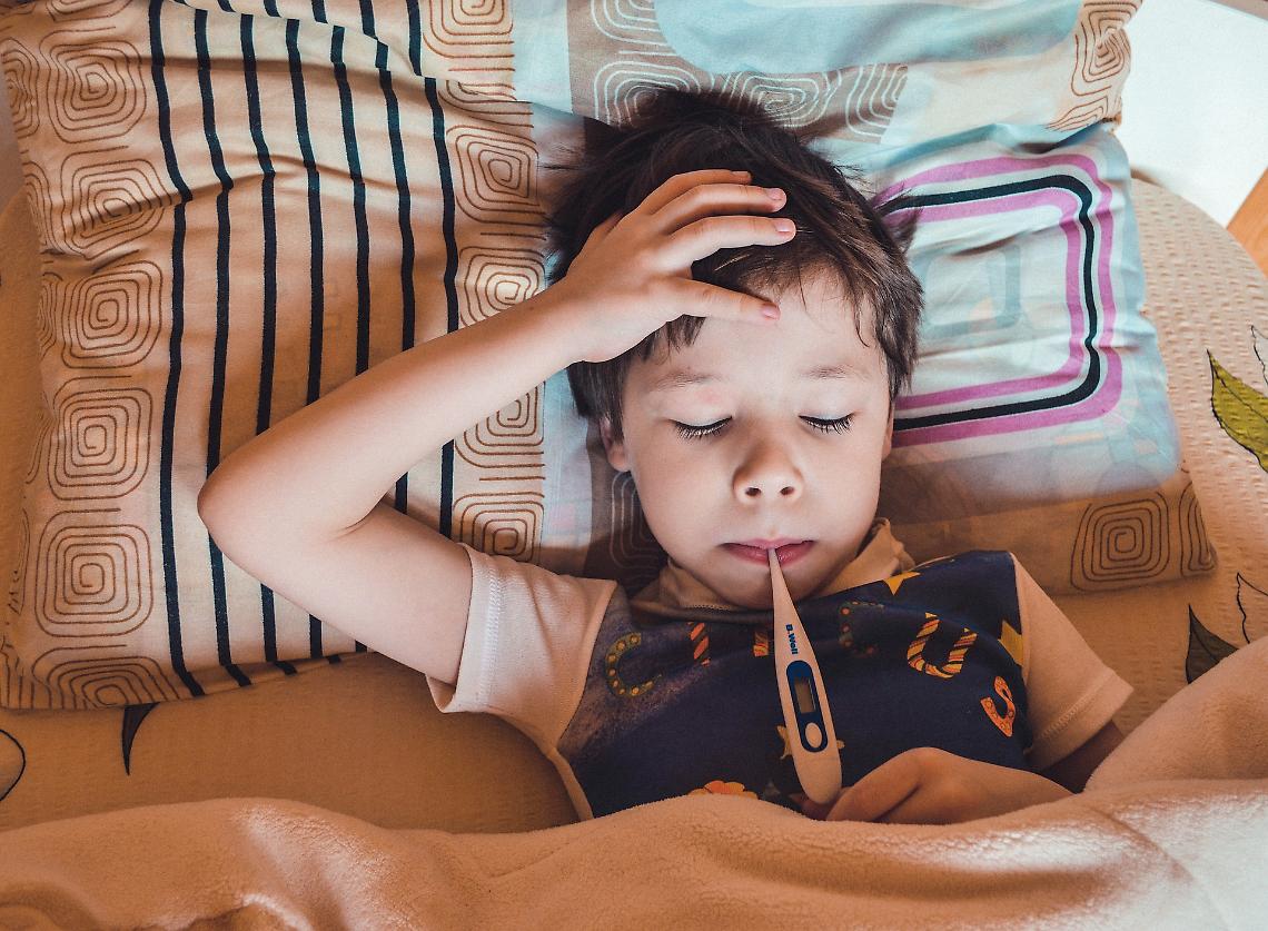 influenza nei bambini