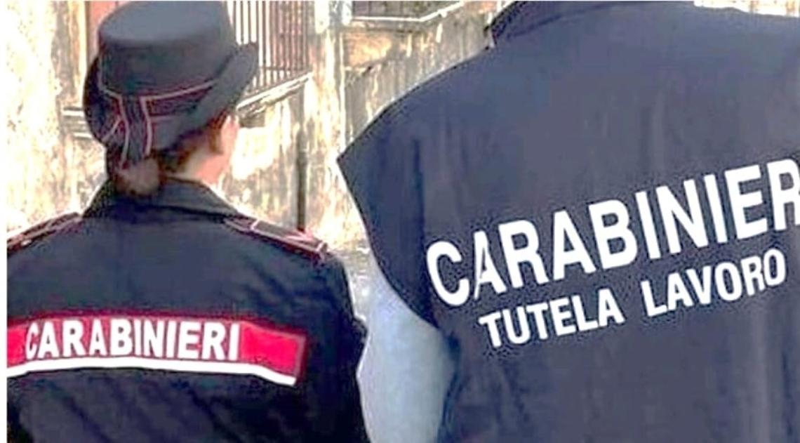 Carabinieri tutela lavoro