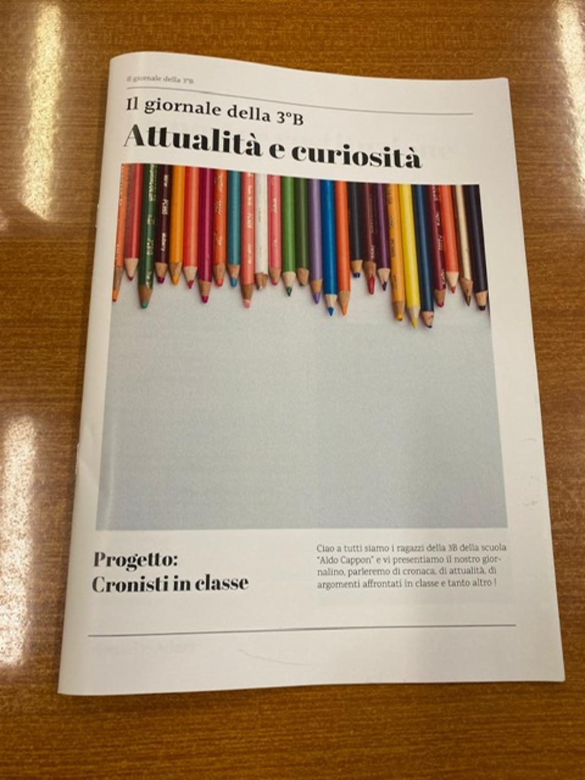 Cavarzere giornalino della scuola