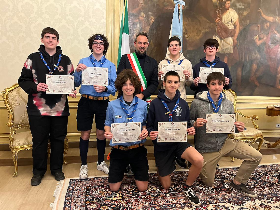 CONSEGNA ATTESTATI scout Tv