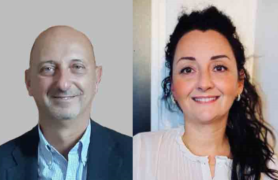Pier Luigi Serafini ed Elisabetta Griso