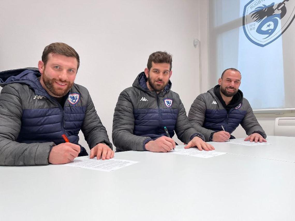 Matteo Ferro, Edoardo Lubian e Andrea Bacchetti