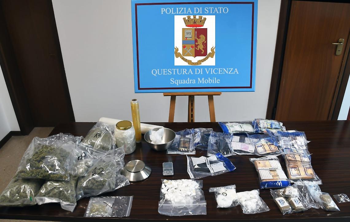 Droga sequestrata polizia