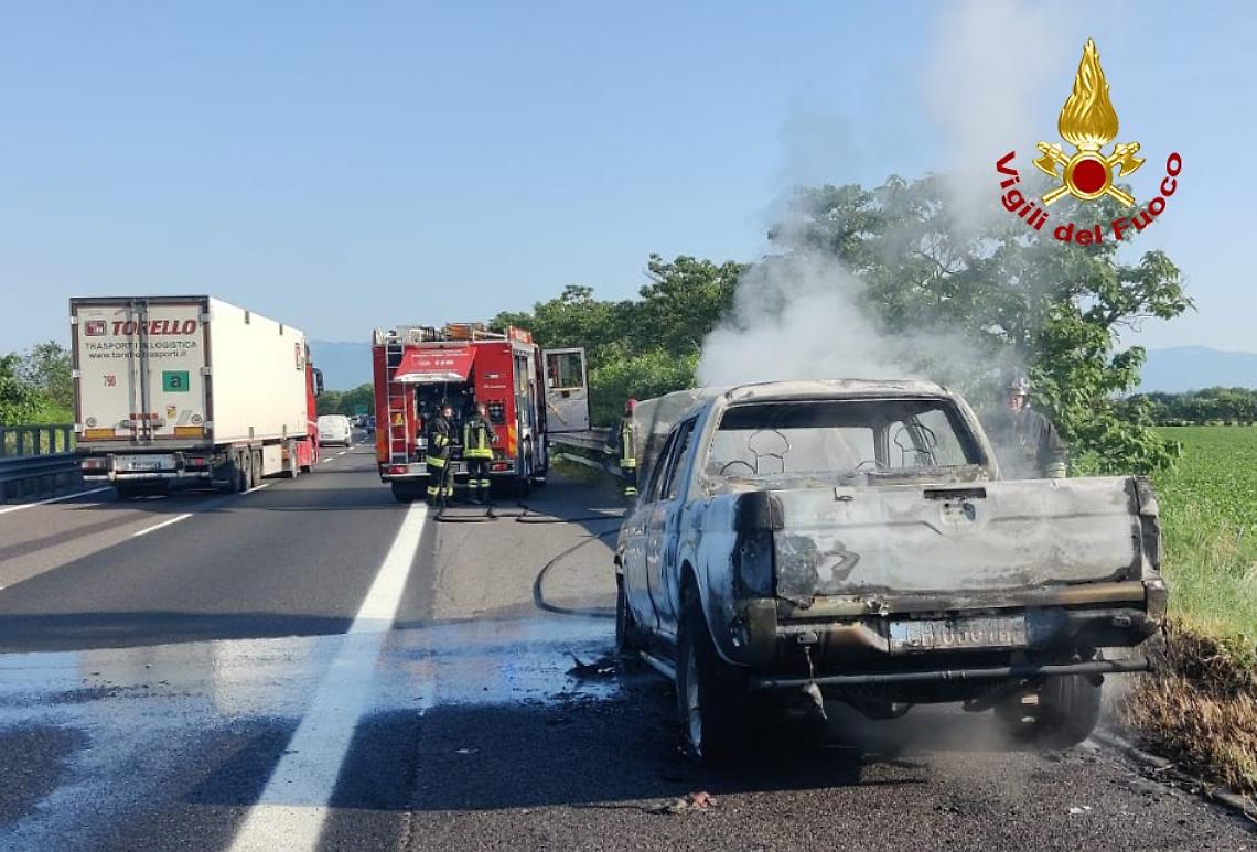 incendio pick up dueville