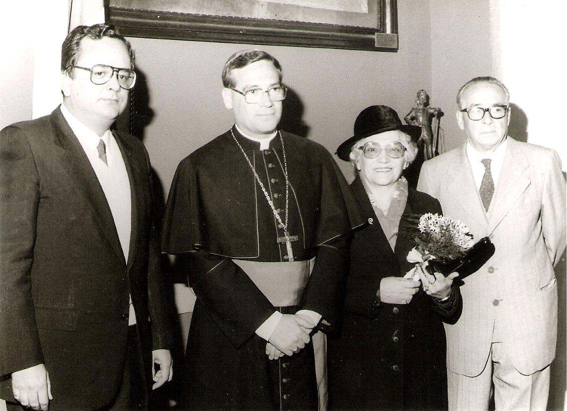 mons. marchetto e genitori