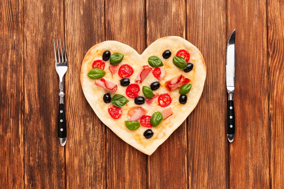 pizza cuore