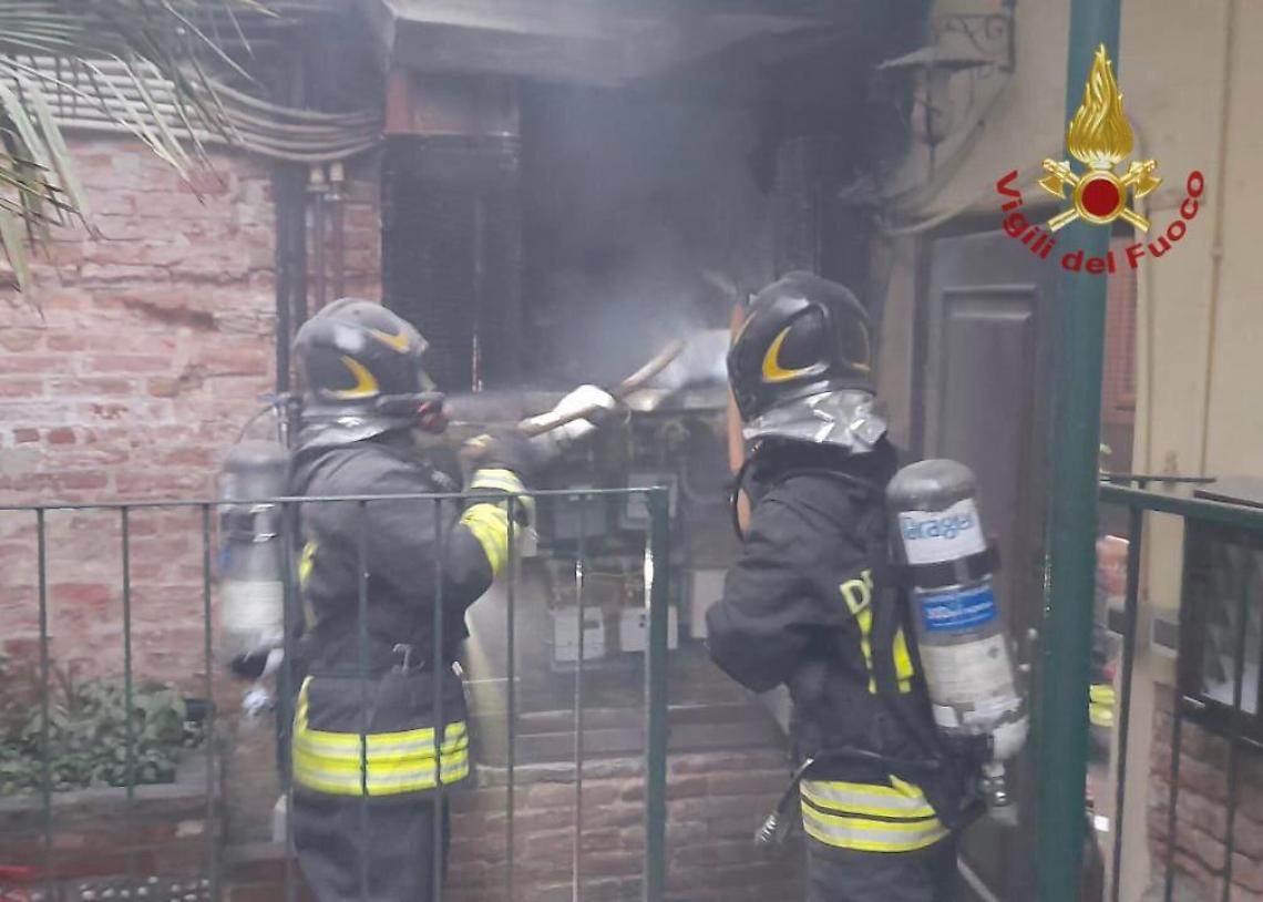 Sestiere Santa Croce incendio Venezia (1)