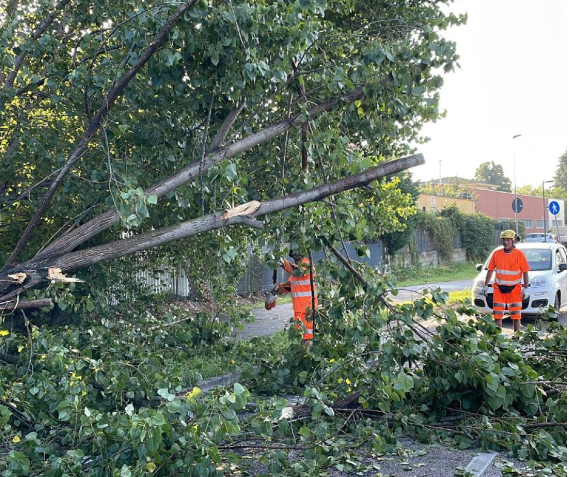 emergenza maltempo a verona
