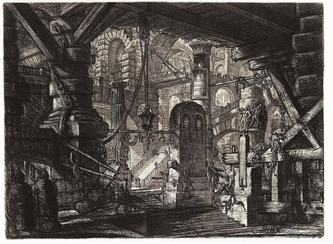 Gianbattista Piranesi – Tavola XVI, 1745-50