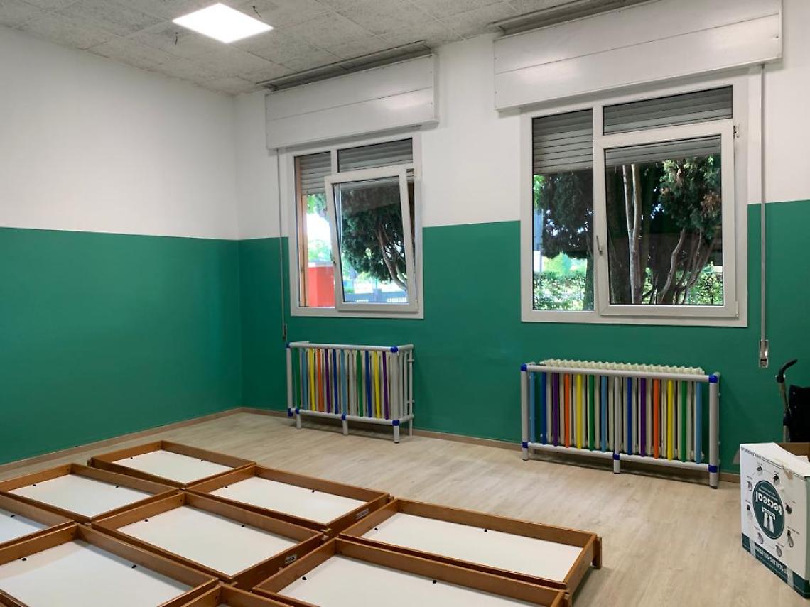 Lavori manutenzione scuola Ex Baracca