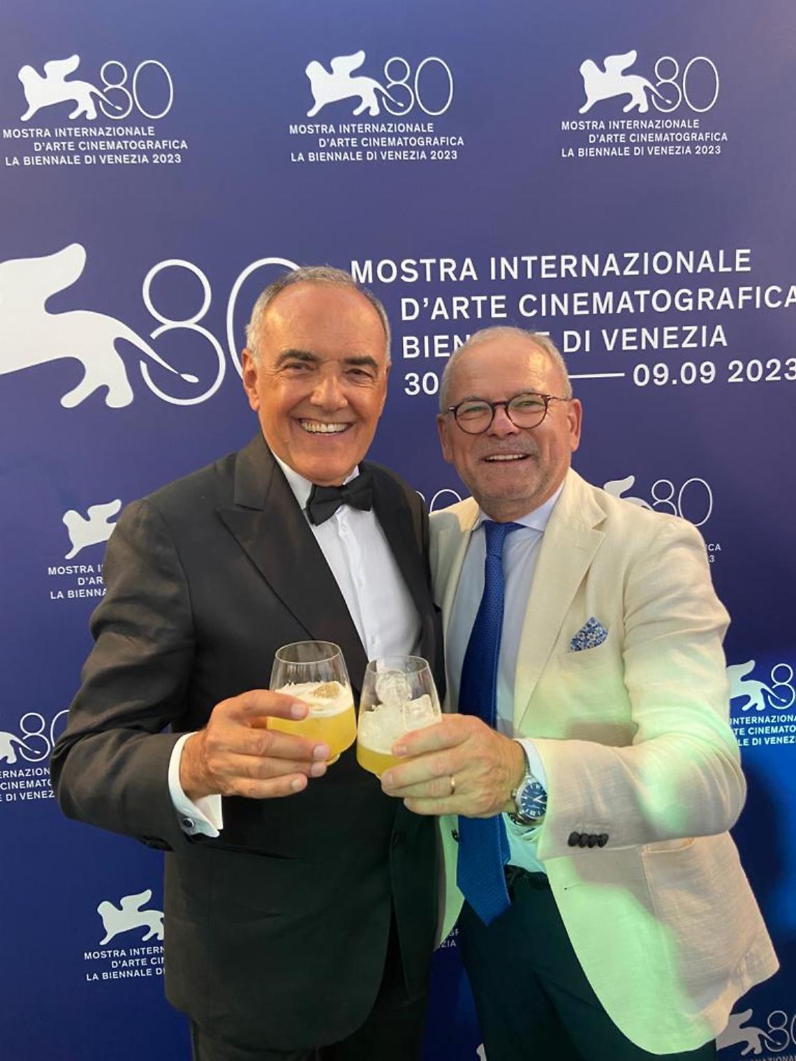 Roberto Castagner con Alberto Barbera 2