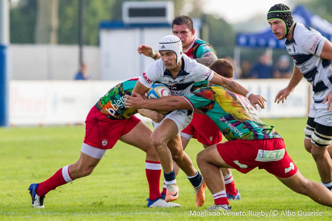 08/10/2023; Foto Alfio Guarise; Serie A Elite; Stadio Maurizio Quaggia di Mogliano Veneto; Mogliano Veneto Rugby vs HBS Colorno; I giornata; Rugby;