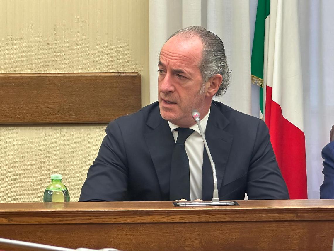 Luca Zaia, presidente della regione Veneto, contro i vandali di Asiago che hanno danneggiato le piste da fondo