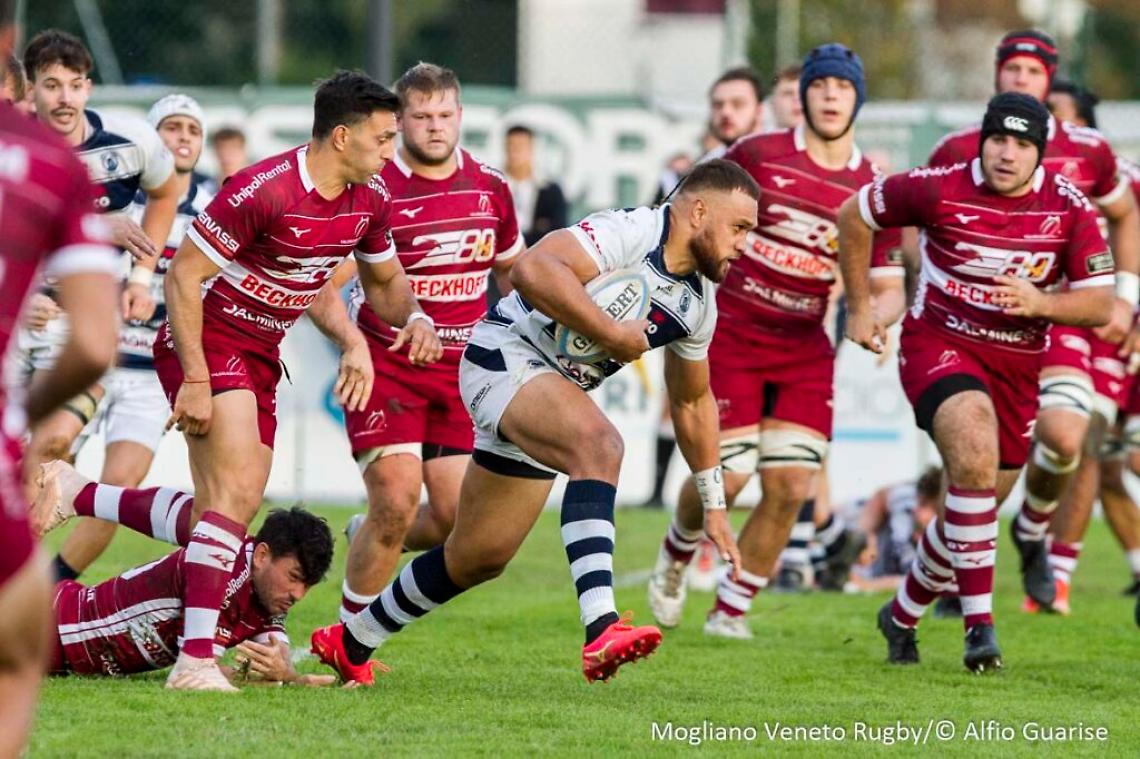04/11/2023; Foto Alfio Guarise; Serie A Elite; Stadio Maurizio Quaggia di Mogliano Veneto; Mogliano Veneto Rugby vs Valorugby Emilia; IV giornata; Rugby;