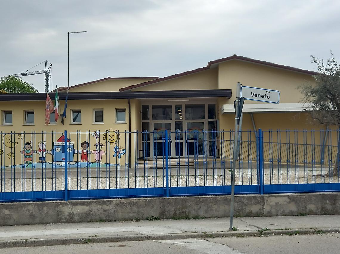 La scuola in quartiere Rondò Brenta