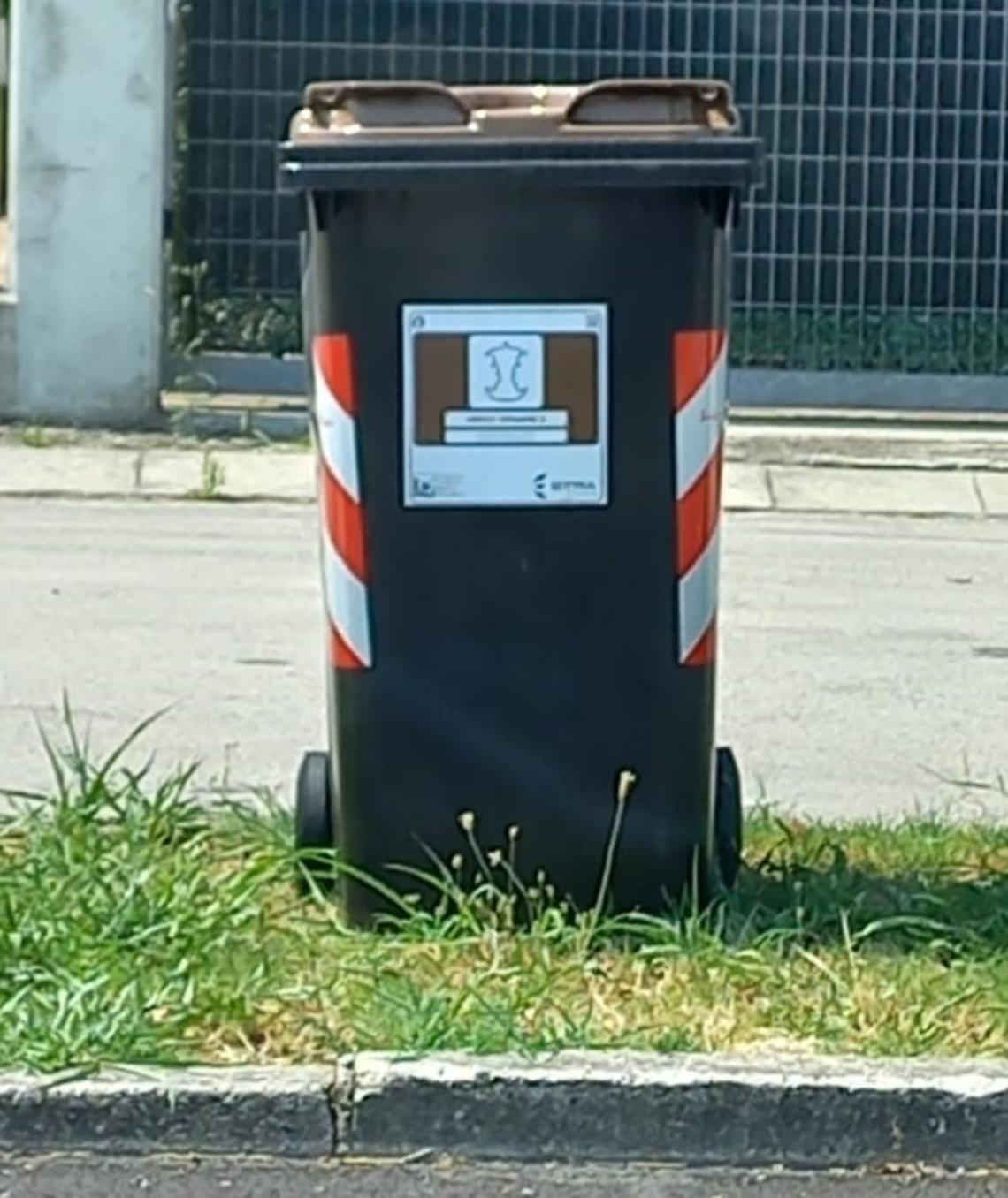 teolo contenitore stradale rifiuto umido organico