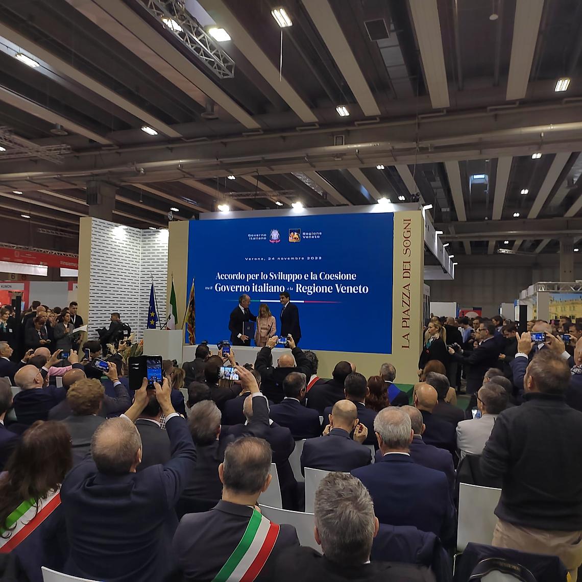 zaia meloni a verona