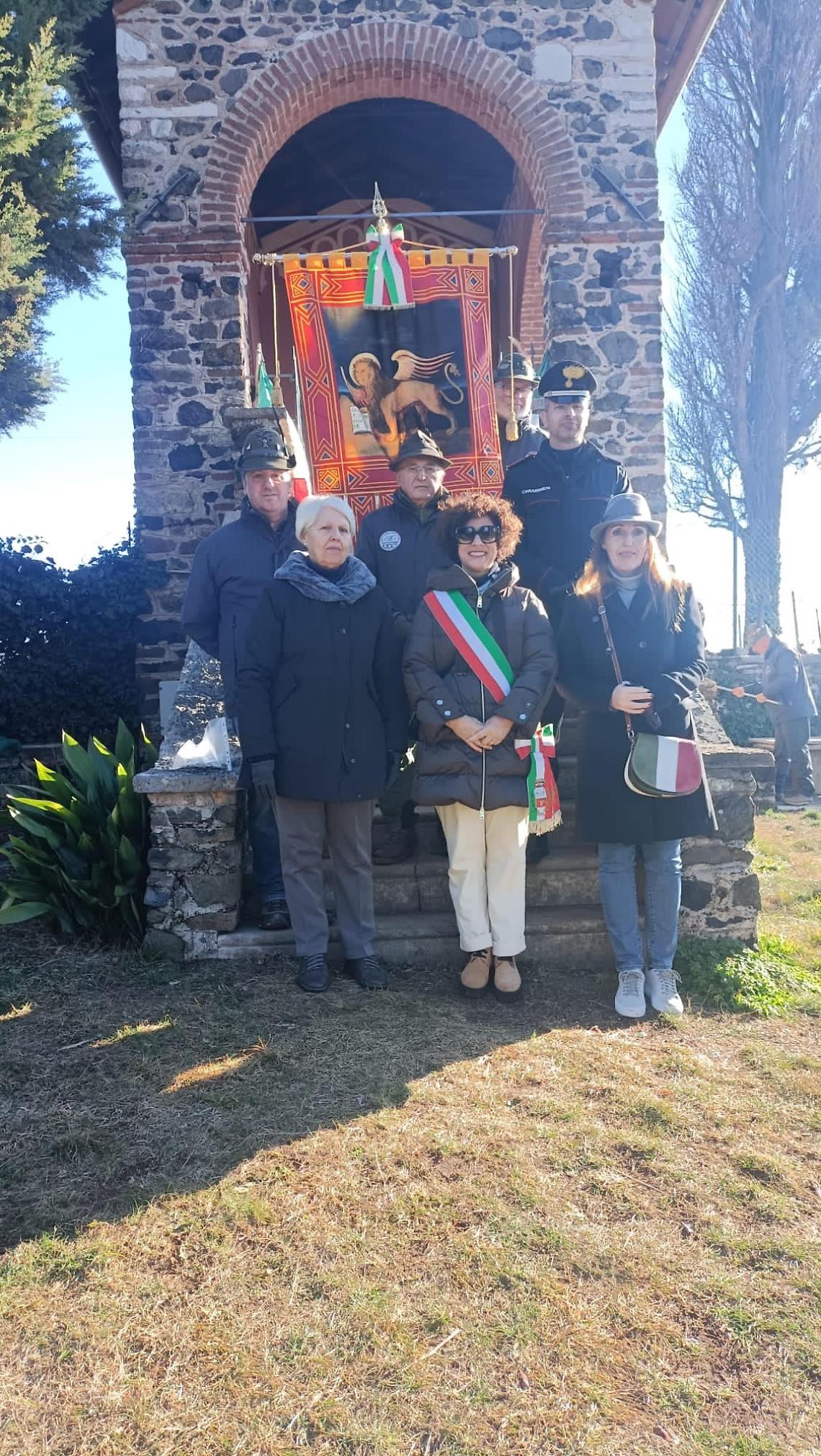 Assessore Elena Donazzan commemorazione caduti e dispersi ritirata di Russia
