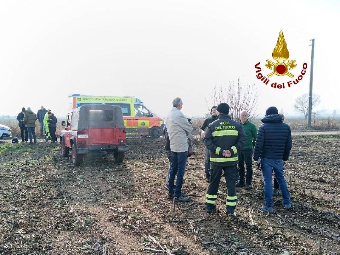Scomparsa 84enne a Caselle di Sommacampagna - Le ricerche (3)_vigili del fuoco