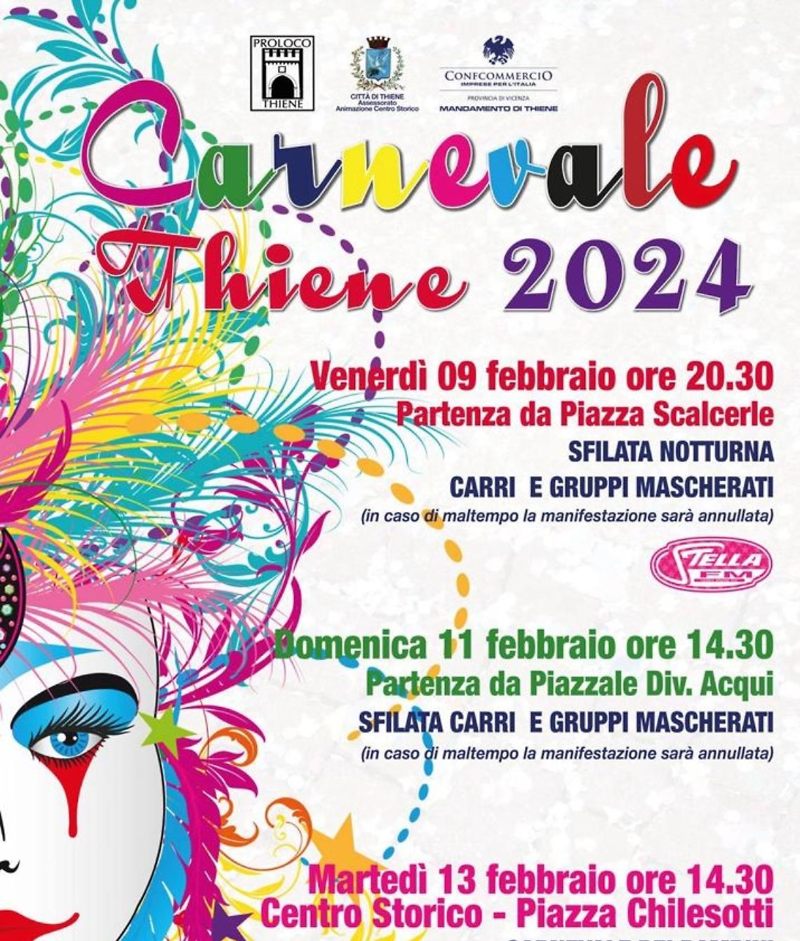 Carnevale Schio locandina