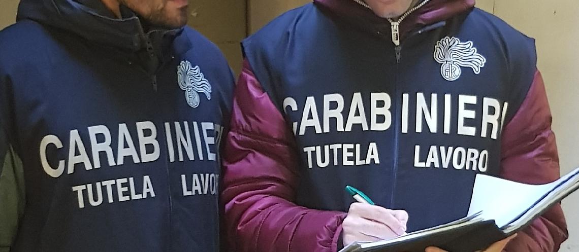carabinieri ispettorato del lavoro generica e tagliata