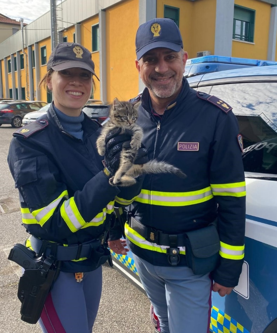 Foto gattina CAMILLA polizia Venezia