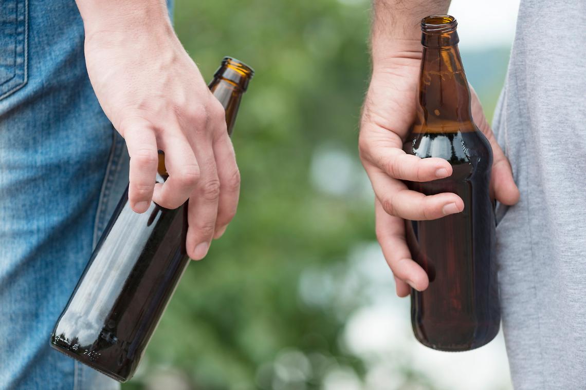 consumo alcol al parco