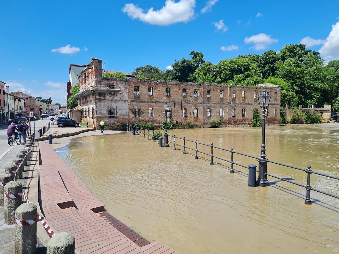 mirano esondazione