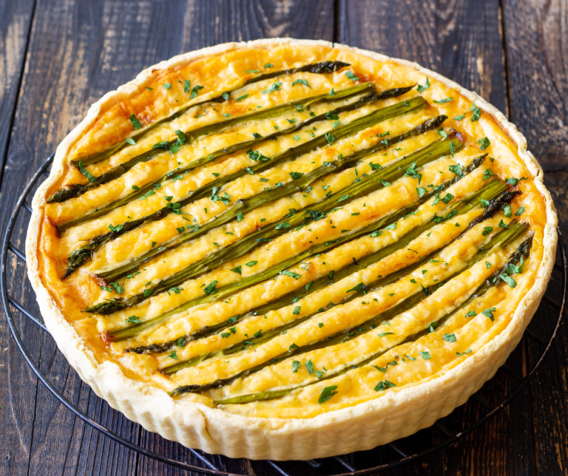 quiche di asparagi