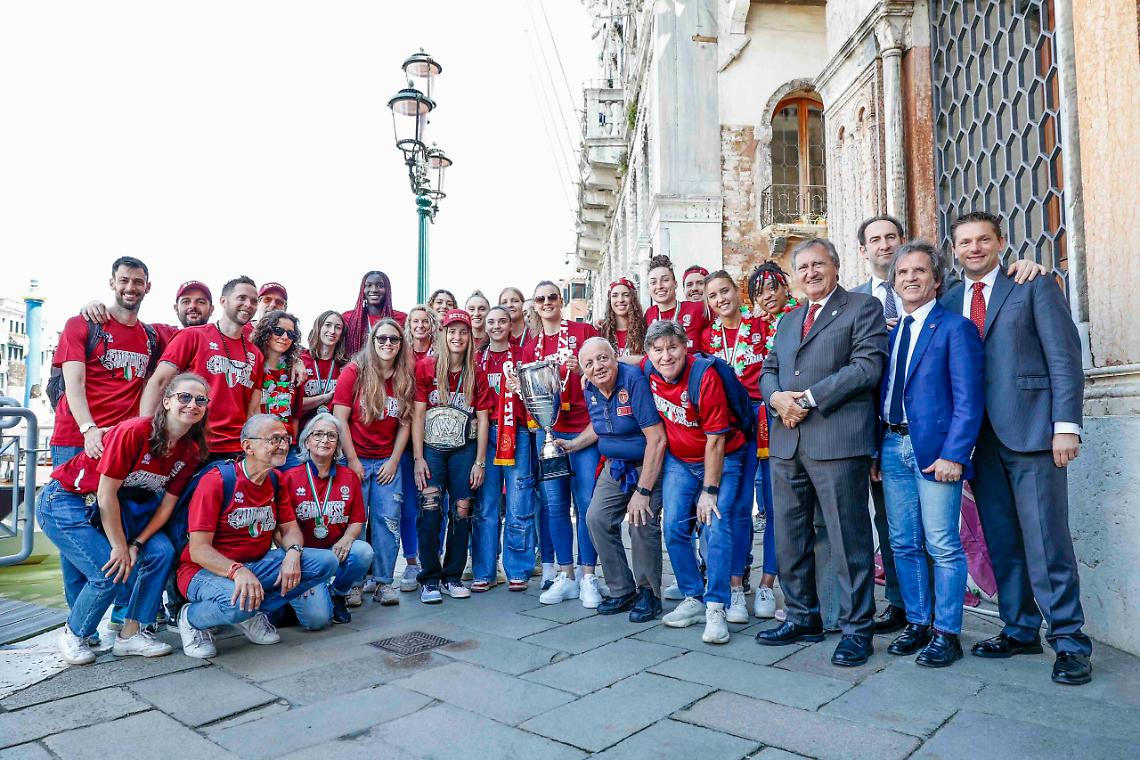 Umana Reyer Venezia Festa Scudetto