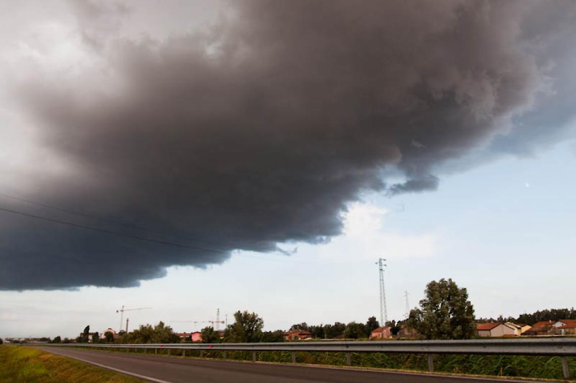 Maltempo in Veneto: allerta gialla per forti temporali e grandinate
