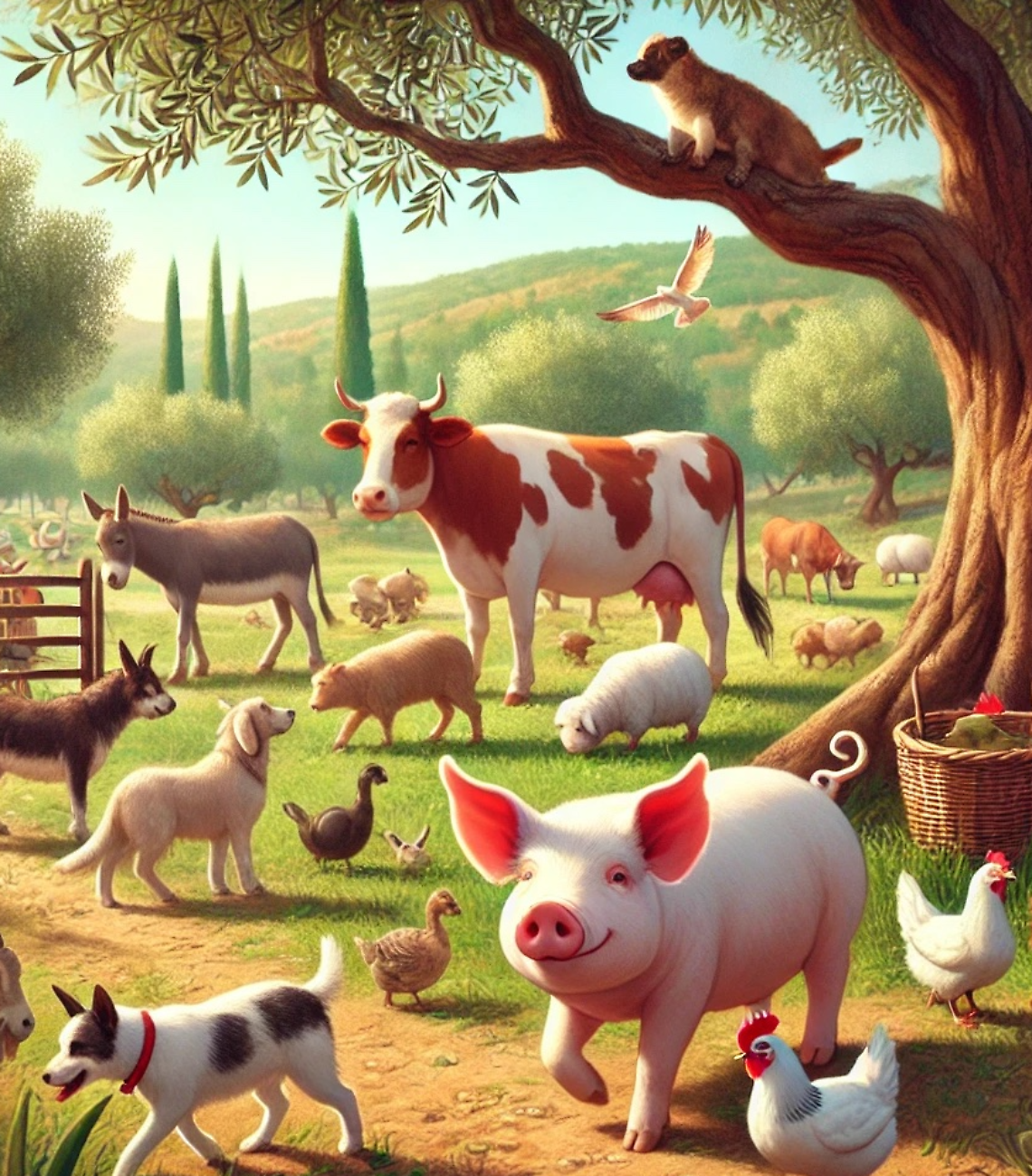 Un santuario di libertà dove gli animali vivono senza sfruttamento