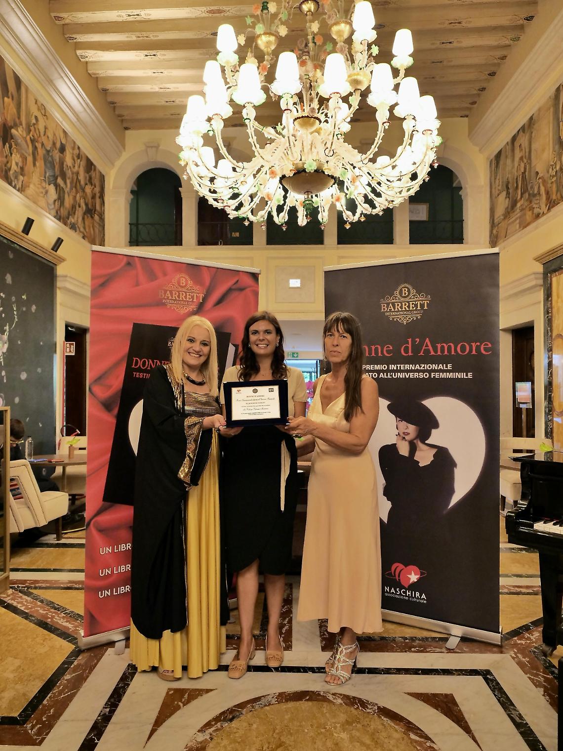 Al Centro Antiviolenza del Comune di Venezia il premio "Donne d'amore"