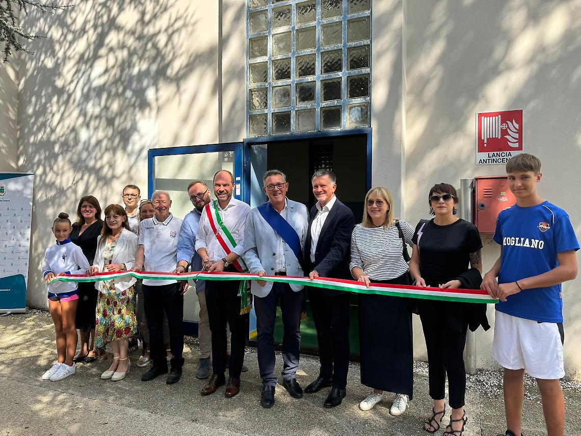 Inaugurati i lavori di riqualificazione delle palestre della Scuola “Rita Levi Montalcini” di Mogliano Veneto