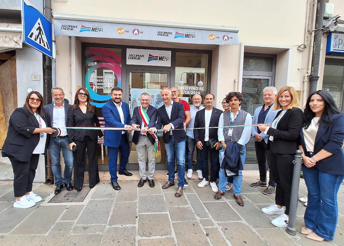 Inaugurata a Dolo una nuova sede per lo sportello Hera 