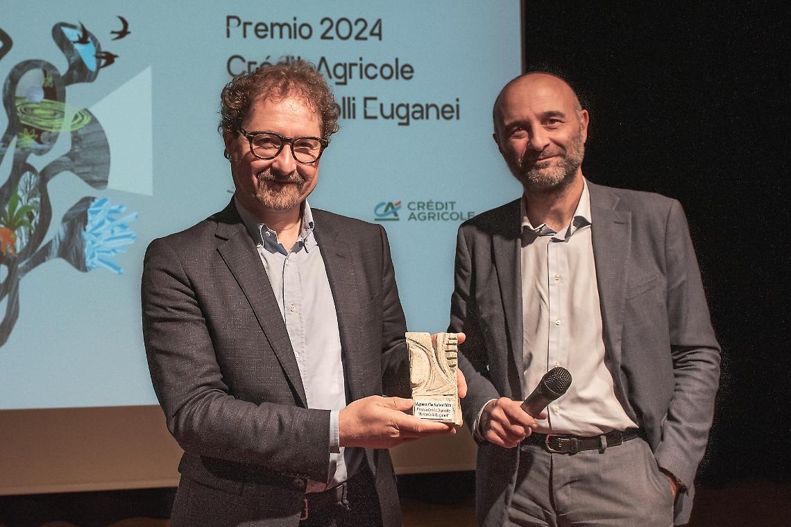 Padova, Telmo Pievani onorato con il premio Crédit Agricole al Festival di Euganea