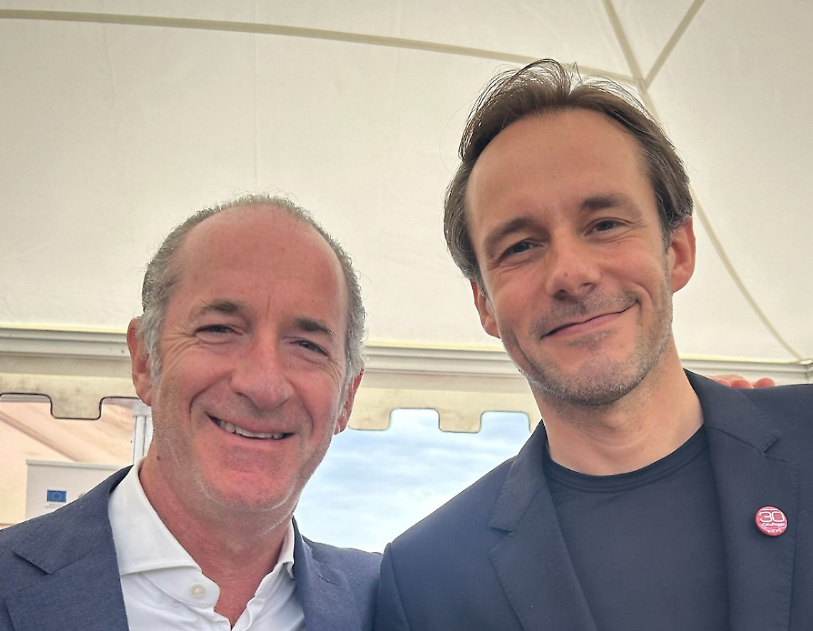 Luca Zaia e Alberto Villanova 