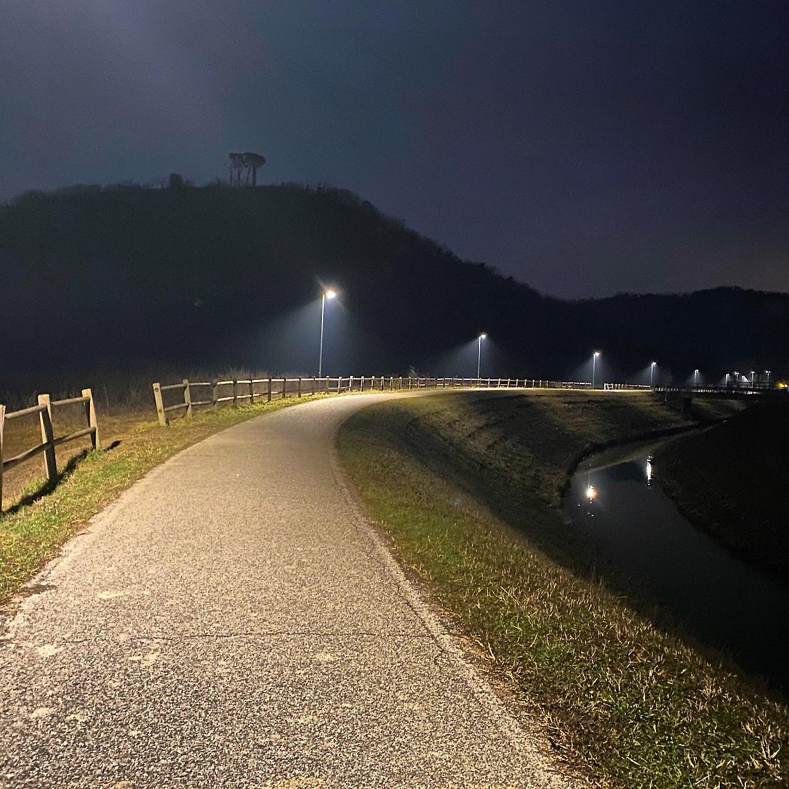Montegrotto si illumina: al via i lavori sull'Anello dei Colli Euganei