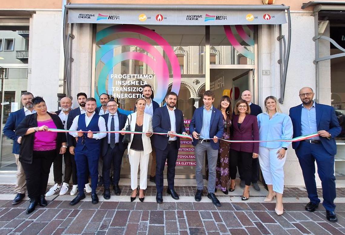 Inaugurata a San Donà di Piave la nuova sede dello sportello Hera