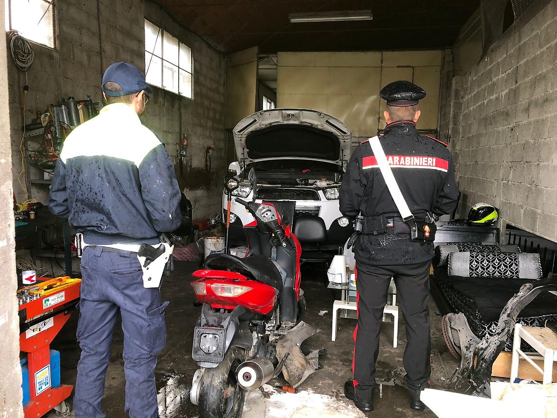 Padova, scoperta officina abusiva a Montagnana: maxi multa da 40mila euro