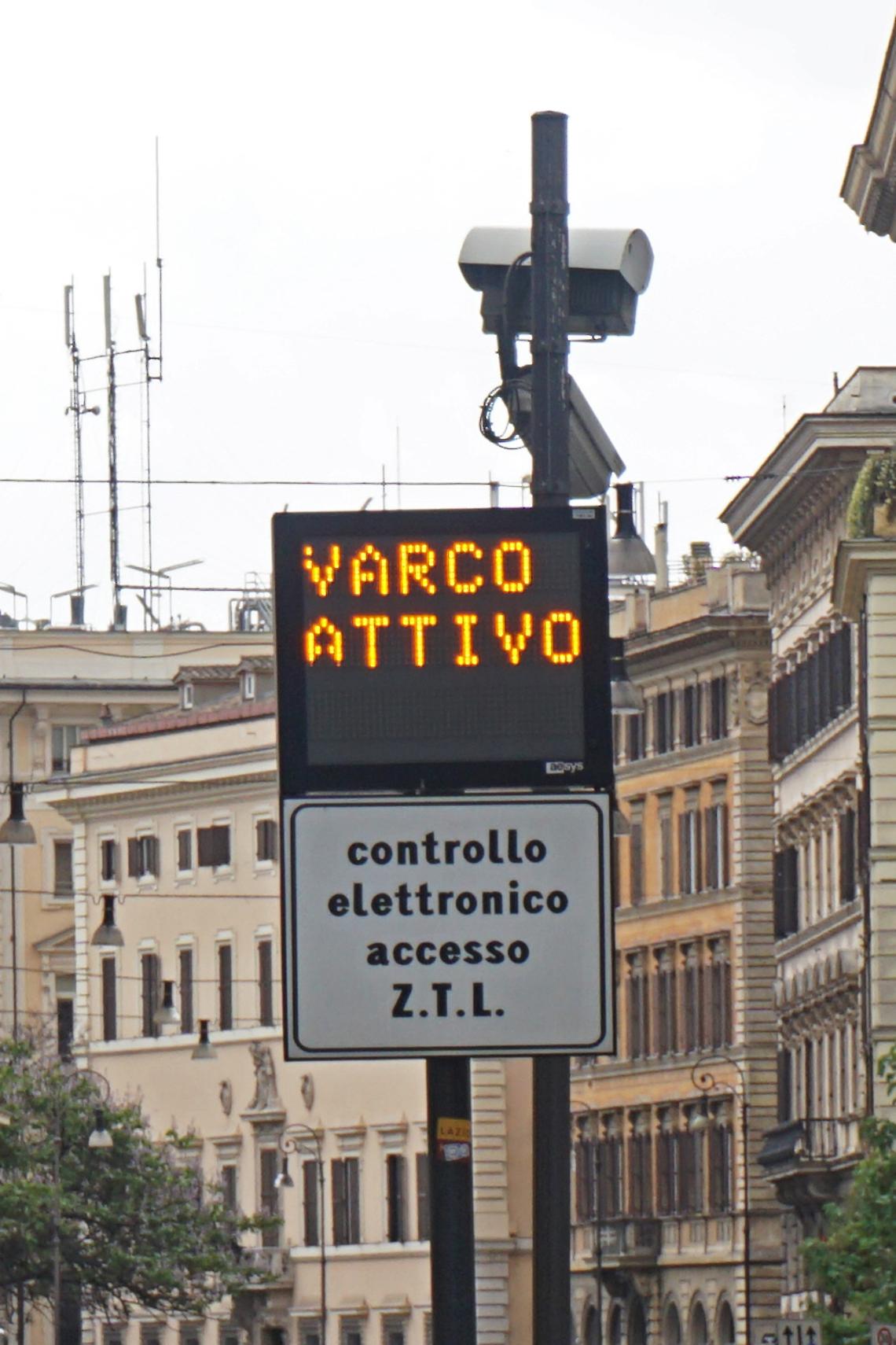 Ztl, telecamere operative dall&rsquo;estate