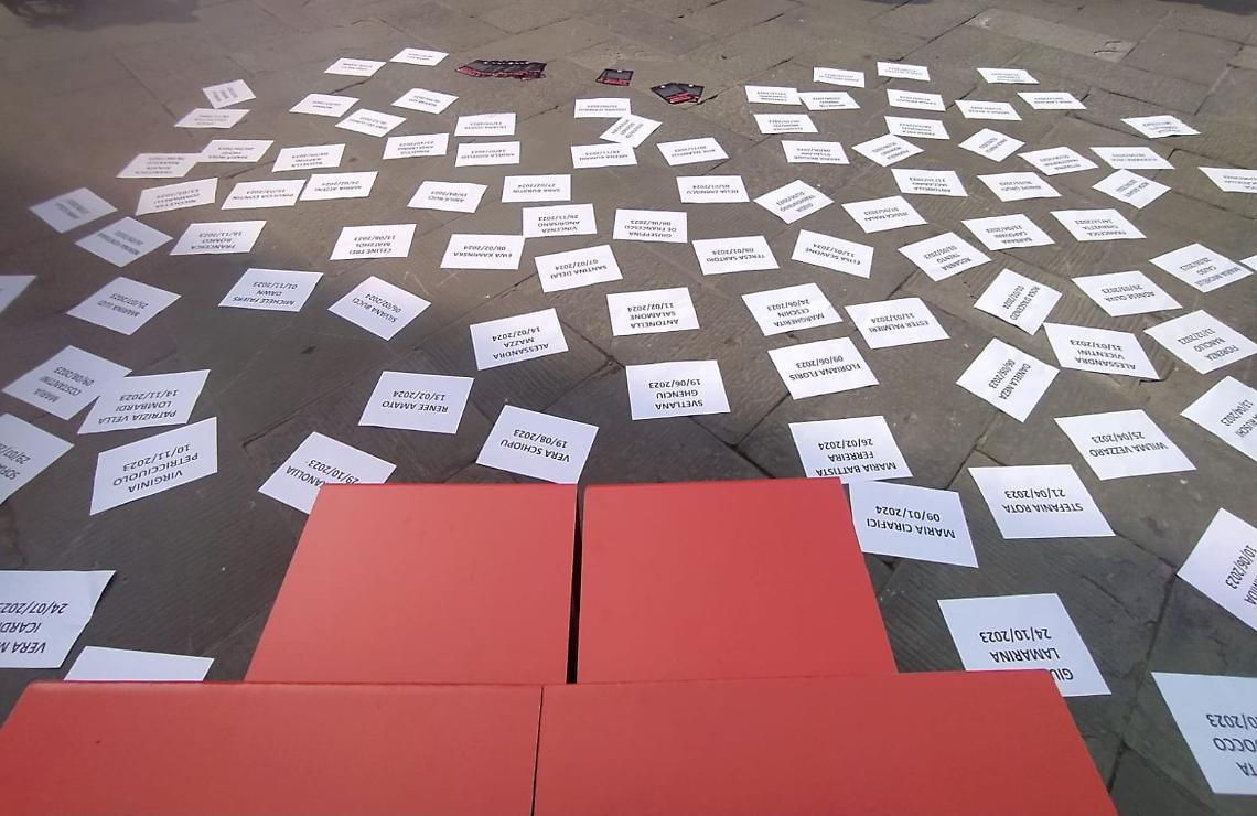 Mestre, flashmob contro i femminicidi il 12 ottobre in Piazza Ferretto