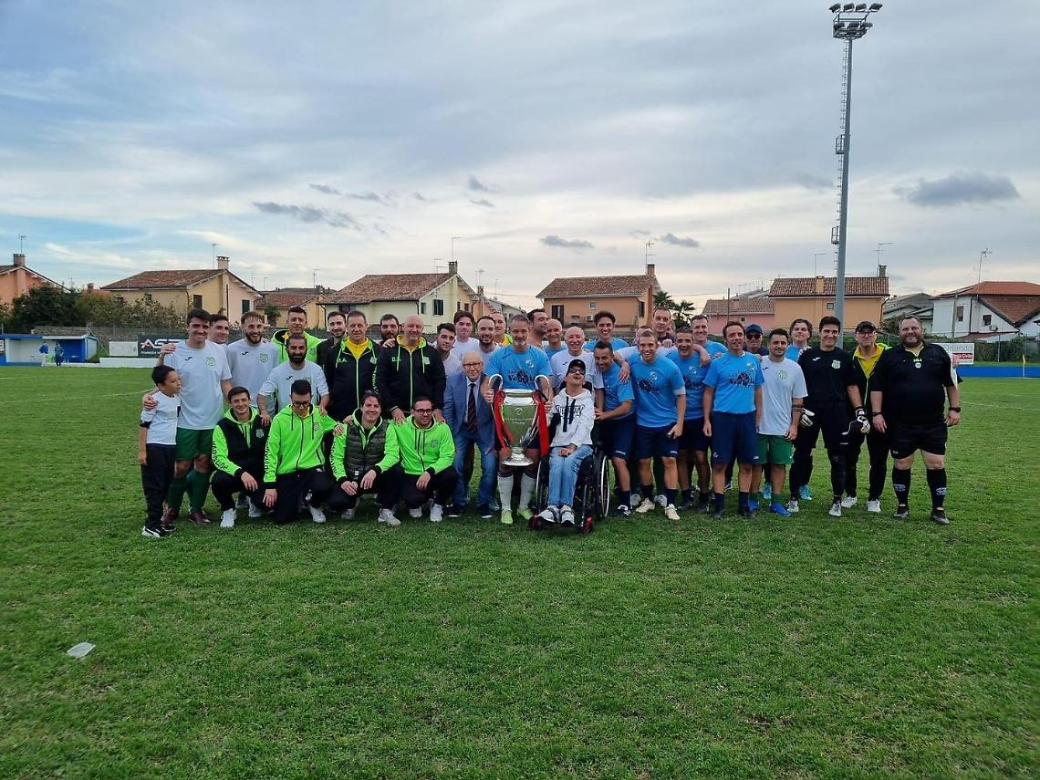Triangolare di calcio solidale a Cavarzere: vincono la Polisportiva Quadrifoglio Rottanova e la solidarietà