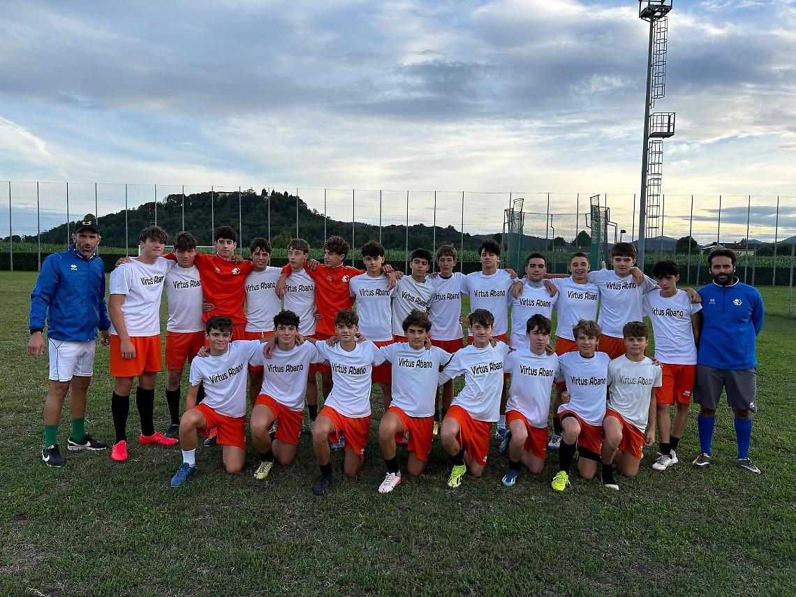 Gesto di Fair Play dell’Under 16 della Virtus Abano: punizione calciata volontariamente fuori